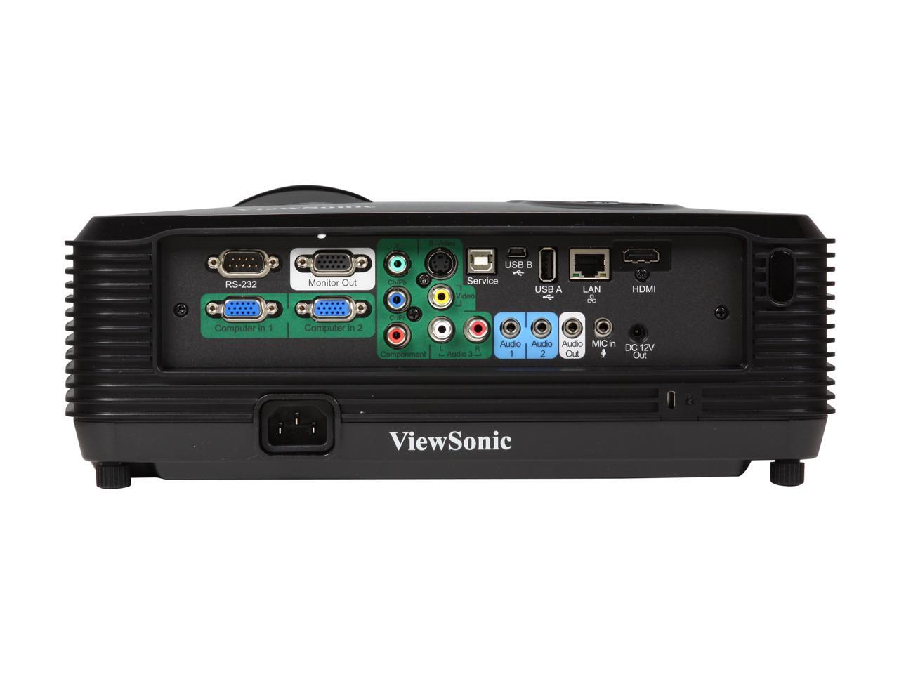 ViewSonic PRO8500 XGA 1024x768 5000 Lumens Home Theater DLP Projector