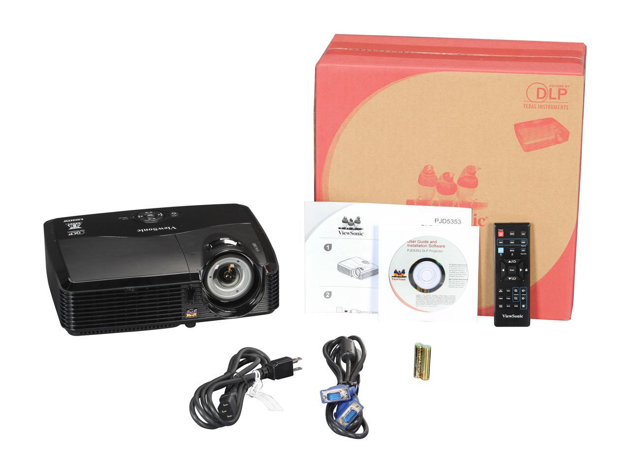 ViewSonic PJD5353 DLP Projector 