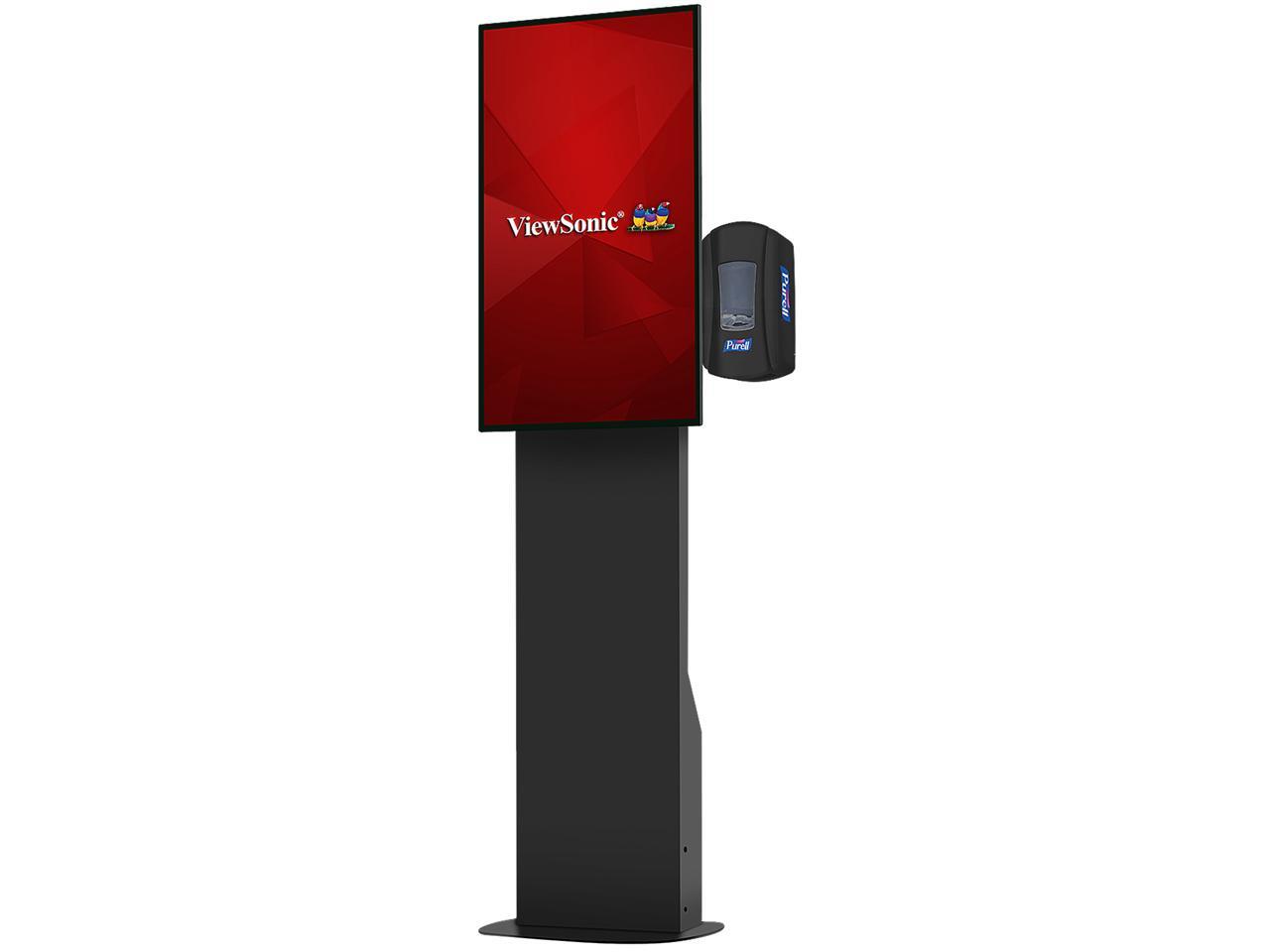 ViewSonic Health Flex Hand Sanitizing Station Capable of Holding 24" or