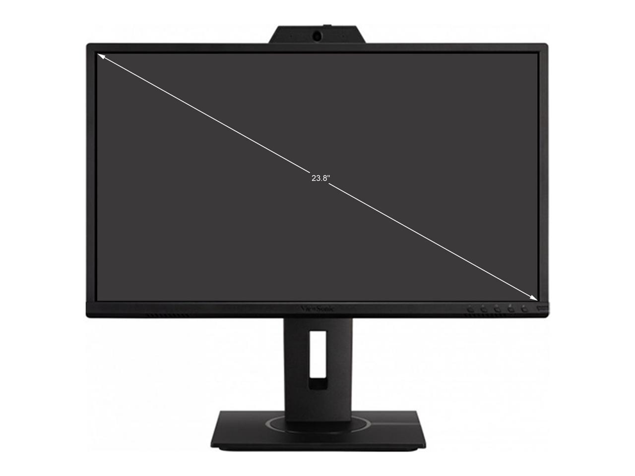 ViewSonic VG2440V 24 Inch 1080p IPS Video Conferencing Monitor with