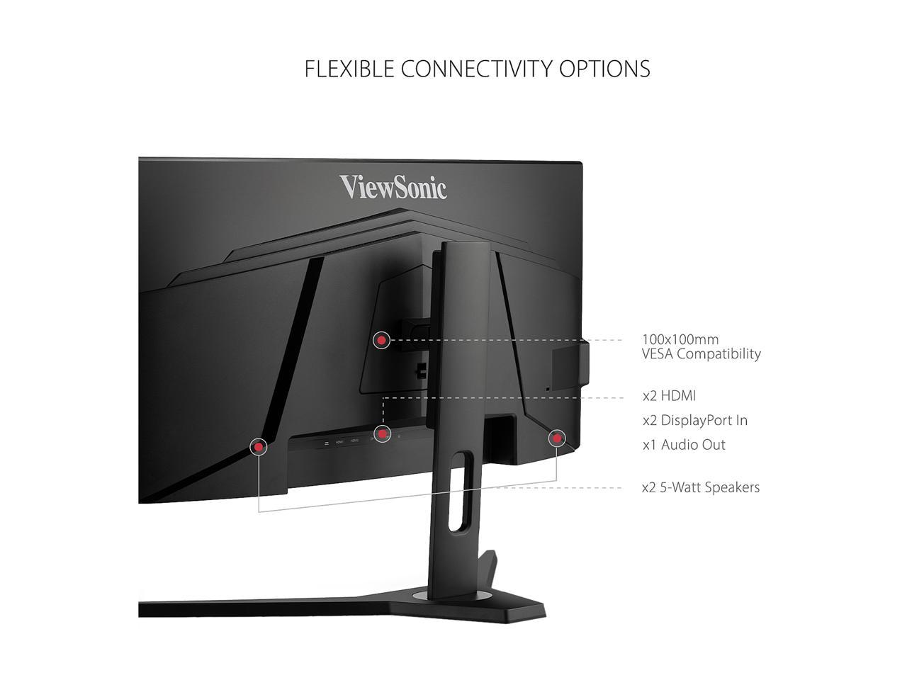 Viewsonic Vx Kpc Inch Ultrawide Wqhd P Hz Ms