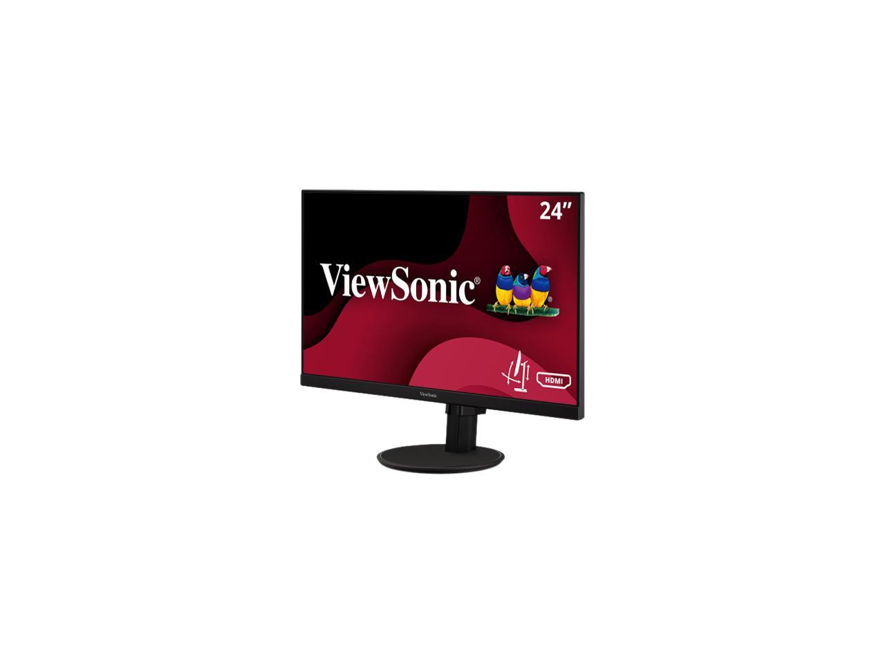 ViewSonic VA2447-MHJ 24 Inch Full HD 1080p Monitor with Advanced ...