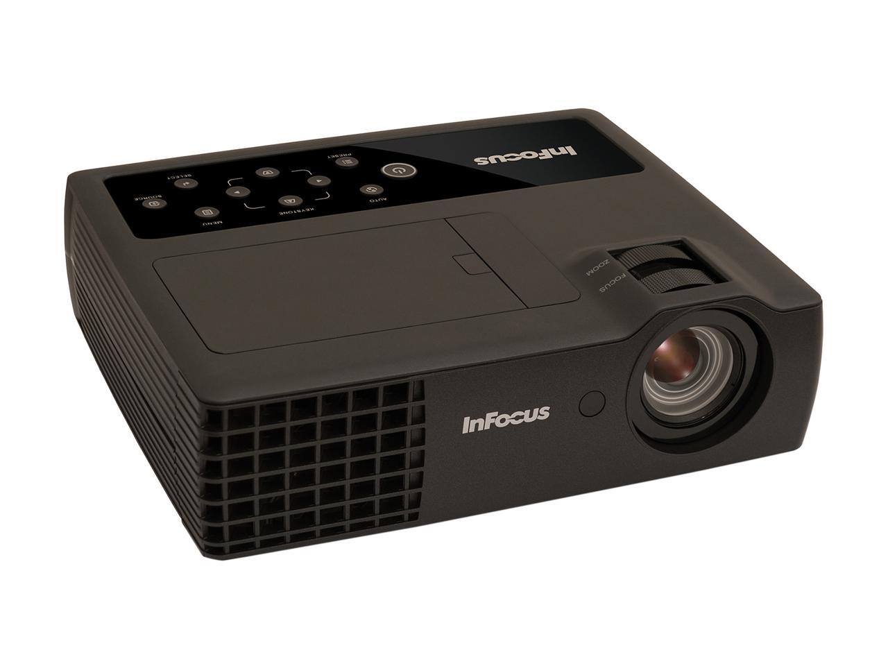 InFocus IN1116 Projector DLP WXGA 2400 Lumens Ultra Portable PCfree