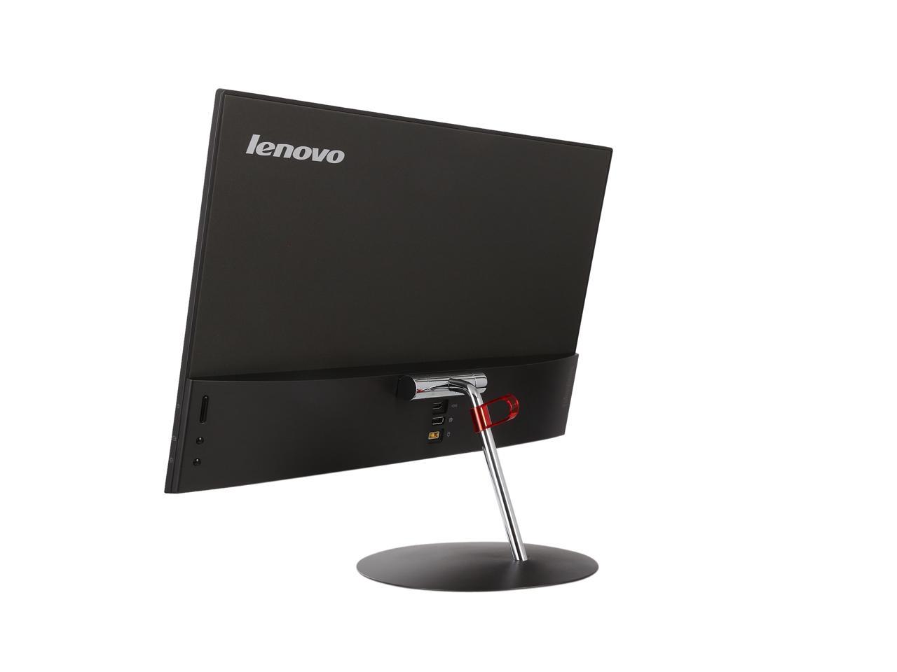 Refurbished Lenovo Thinkvision X24 238 Raven Black Ips Widescreen