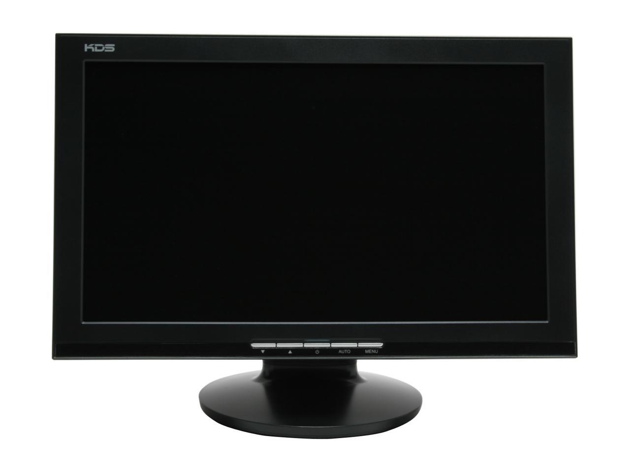 KDS 17" LCD Monitor 8 ms 1280 x 720 DSub K726MWB