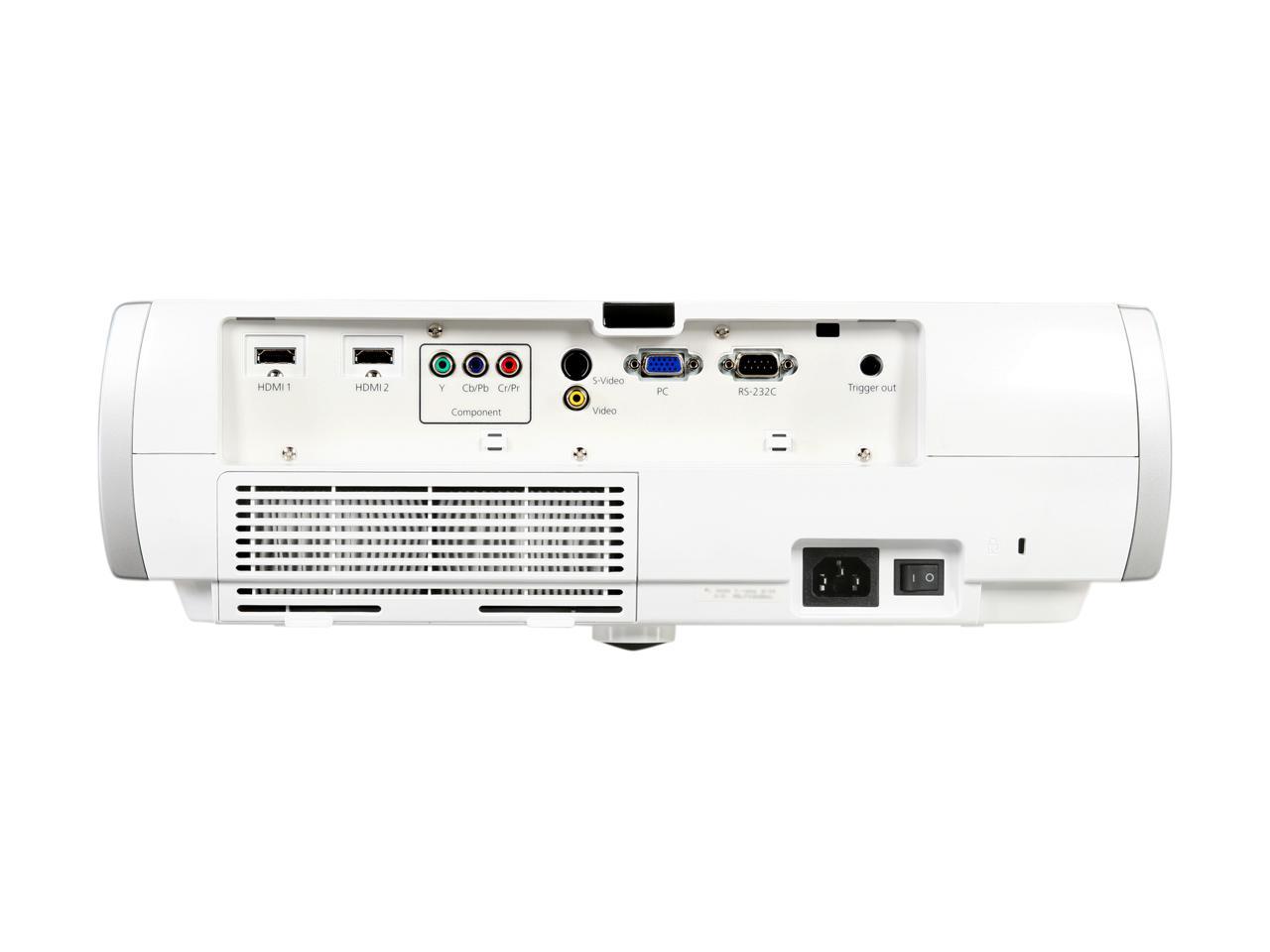 EPSON PowerLite Home Cinema 8100 1080P 1920x1080 1800 Lumens Home