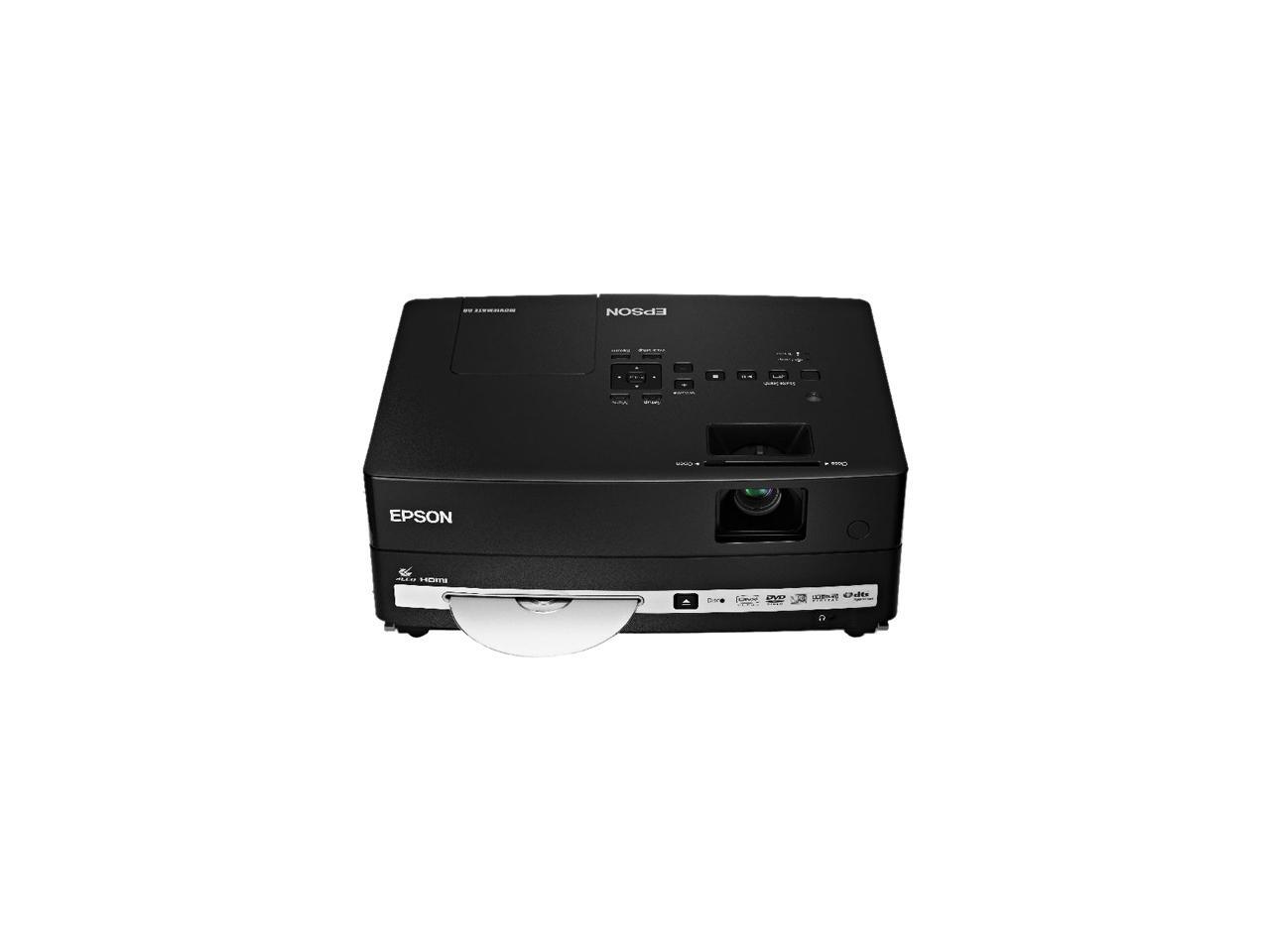 EPSON MovieMate 60 540P 960x540 2000 Lumens Home Theater 3LCD Projector