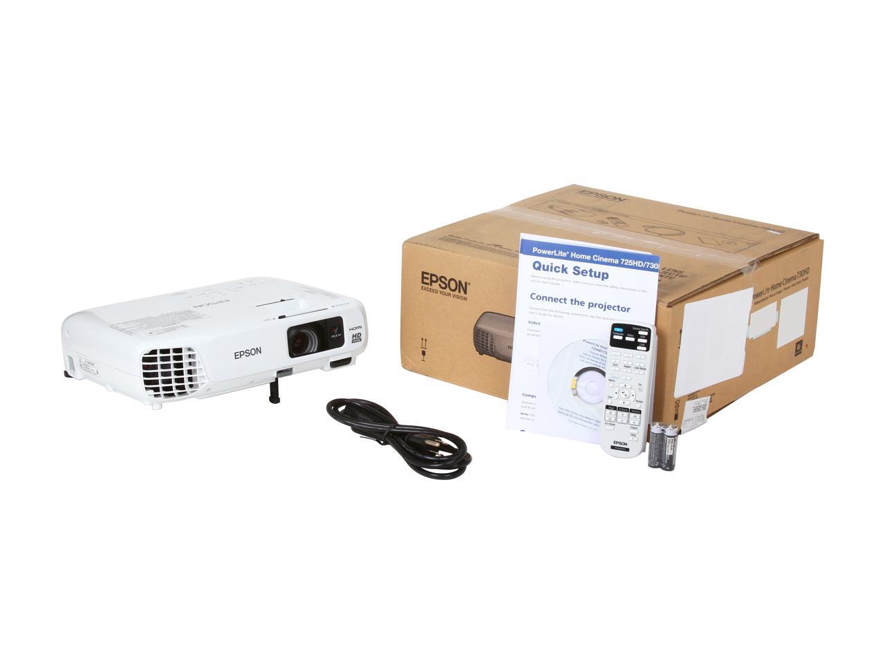 EPSON PowerLite 730HD 3LCD Projector