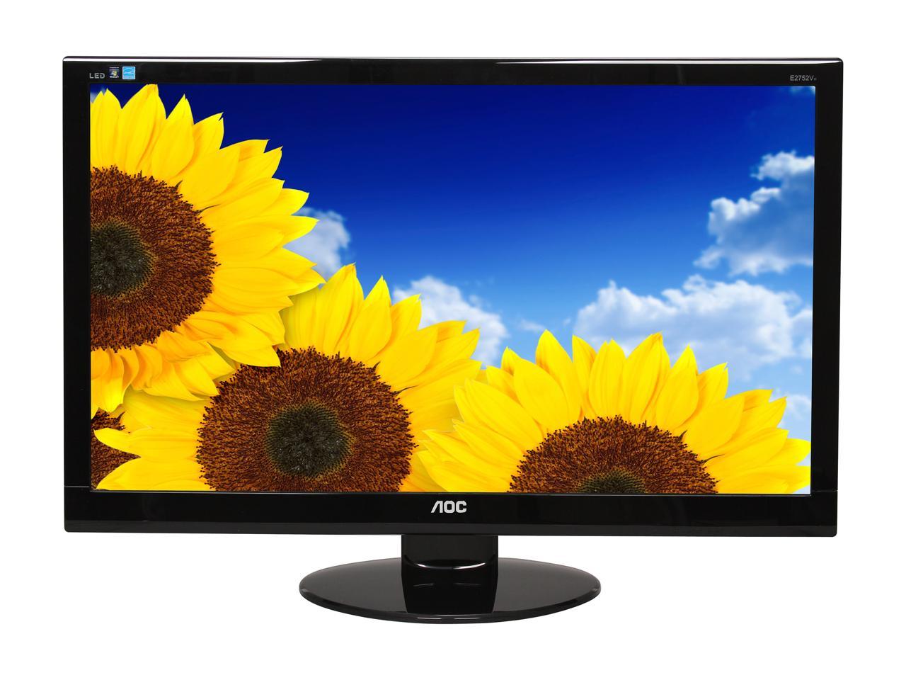 AOC e2752Vh 27" 1920 x 1080 2 ms 60 Hz LCD Monitor - Newegg.com