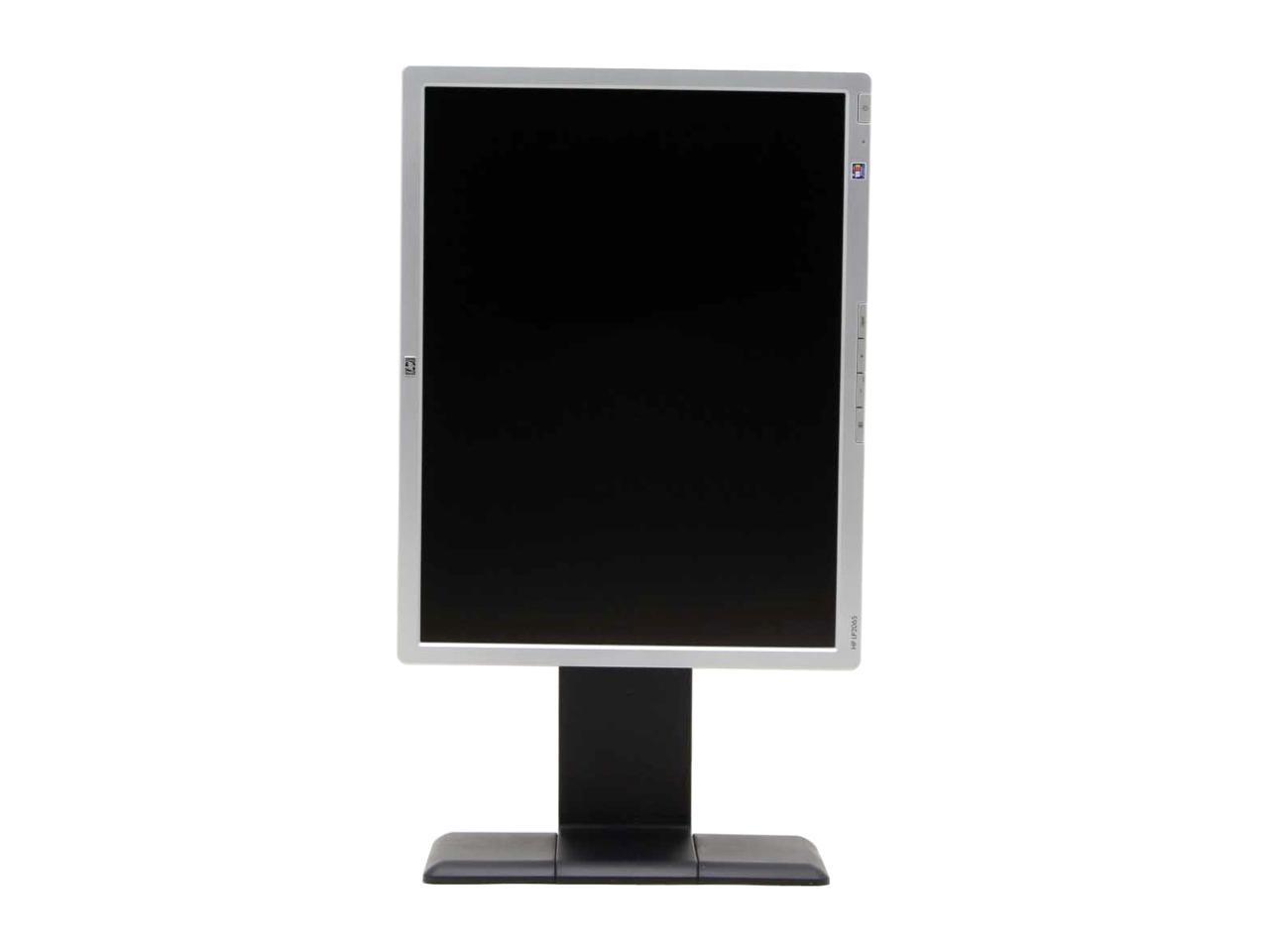 HP LP2065 SilverCarbonite 20" 8ms LCD Monitor with Height, Pivot
