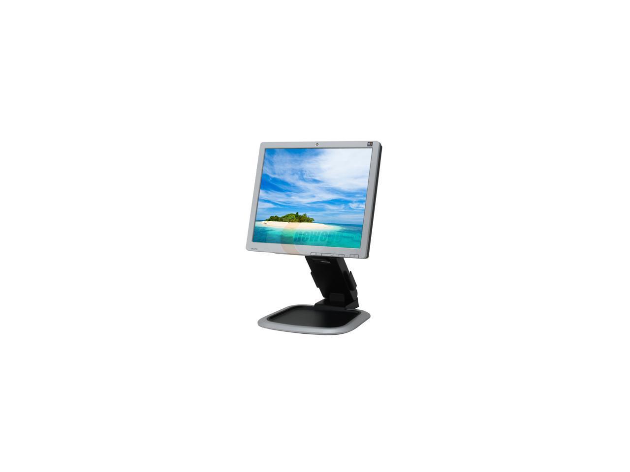 HP L1750 Carbonite/Silver 17" 5ms LCD Monitor 300 cd/m2 8001 w/ Built
