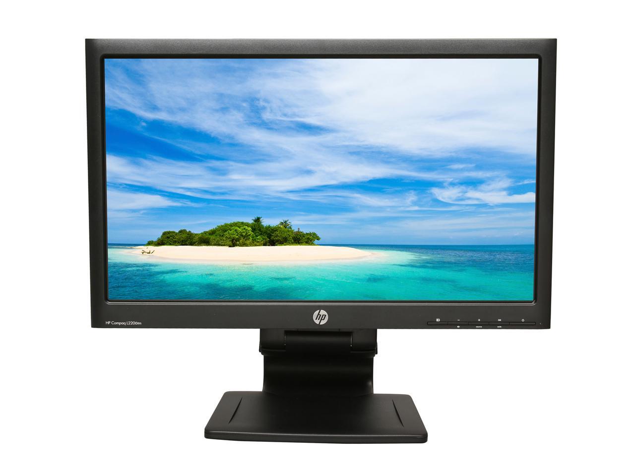HP Compaq L2206tm Black 21.5" Optical Touchscreen Monitor 250 cd/m2