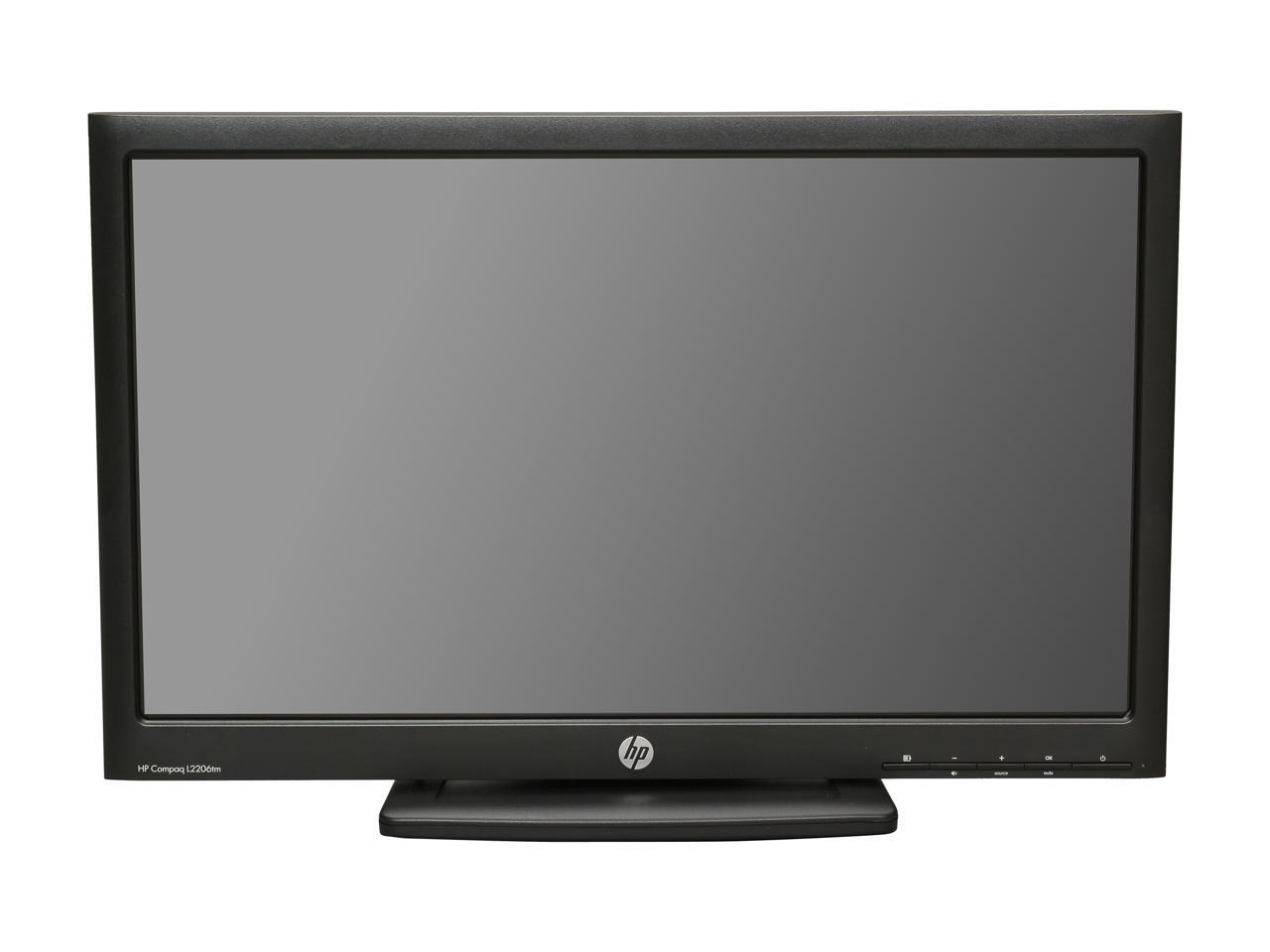 HP Compaq L2206tm Black 21.5" Optical Touchscreen Monitor 250 cd/m2