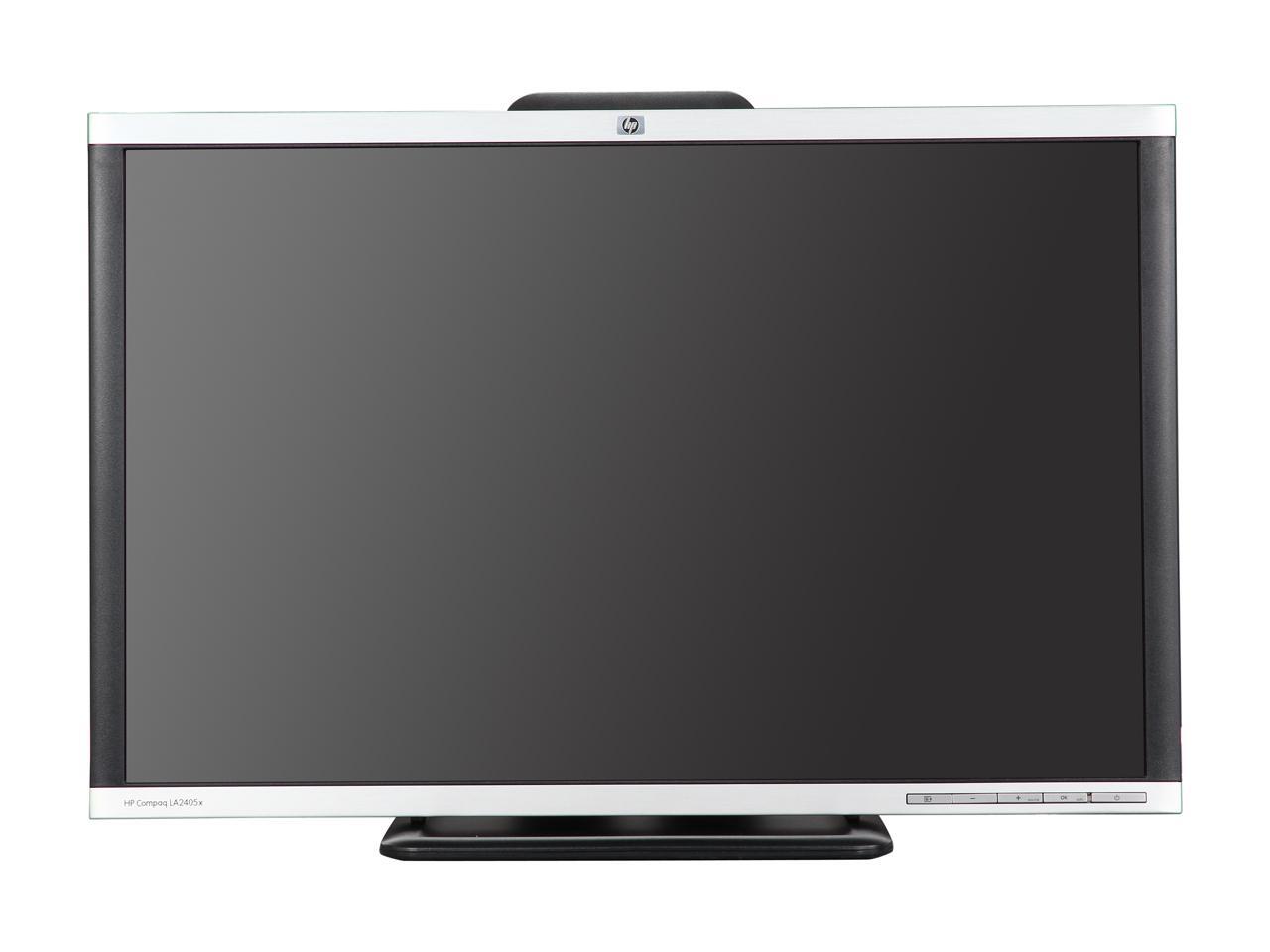 HP Compaq LA2405x Black / Brushed Aluminum 24" 5ms Widescreen LED