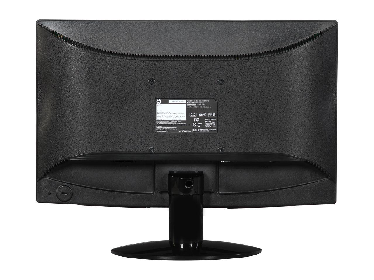 HP S1933 Black 18.5" 5ms Widescreen LCD Monitor 200 cd/m2 DC 5,0001(6001)