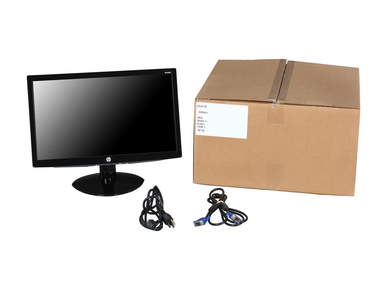 HP S1933 Black 18.5" 5ms Widescreen LCD Monitor 200 cd/m2 DC 5,0001(6001) Newegg.ca