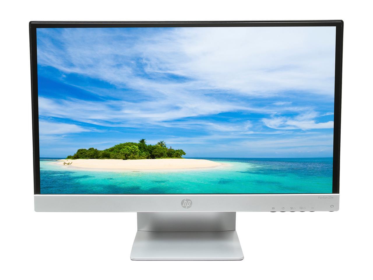 HP 23" 60 Hz IPS LCD Monitor, IPS Panel 7 ms 1920 x 1080 DSub, DVI