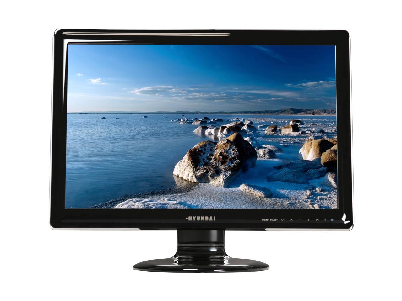 HYUNDAI 24" ASi TFT Active Matrix WUXGA LCD Monitor 5ms(GTG) 1920 x