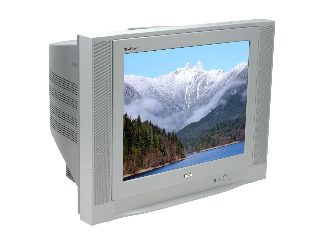 RCA 20F511T 20" Aspect Ratio 43 Silver TruFlat TV