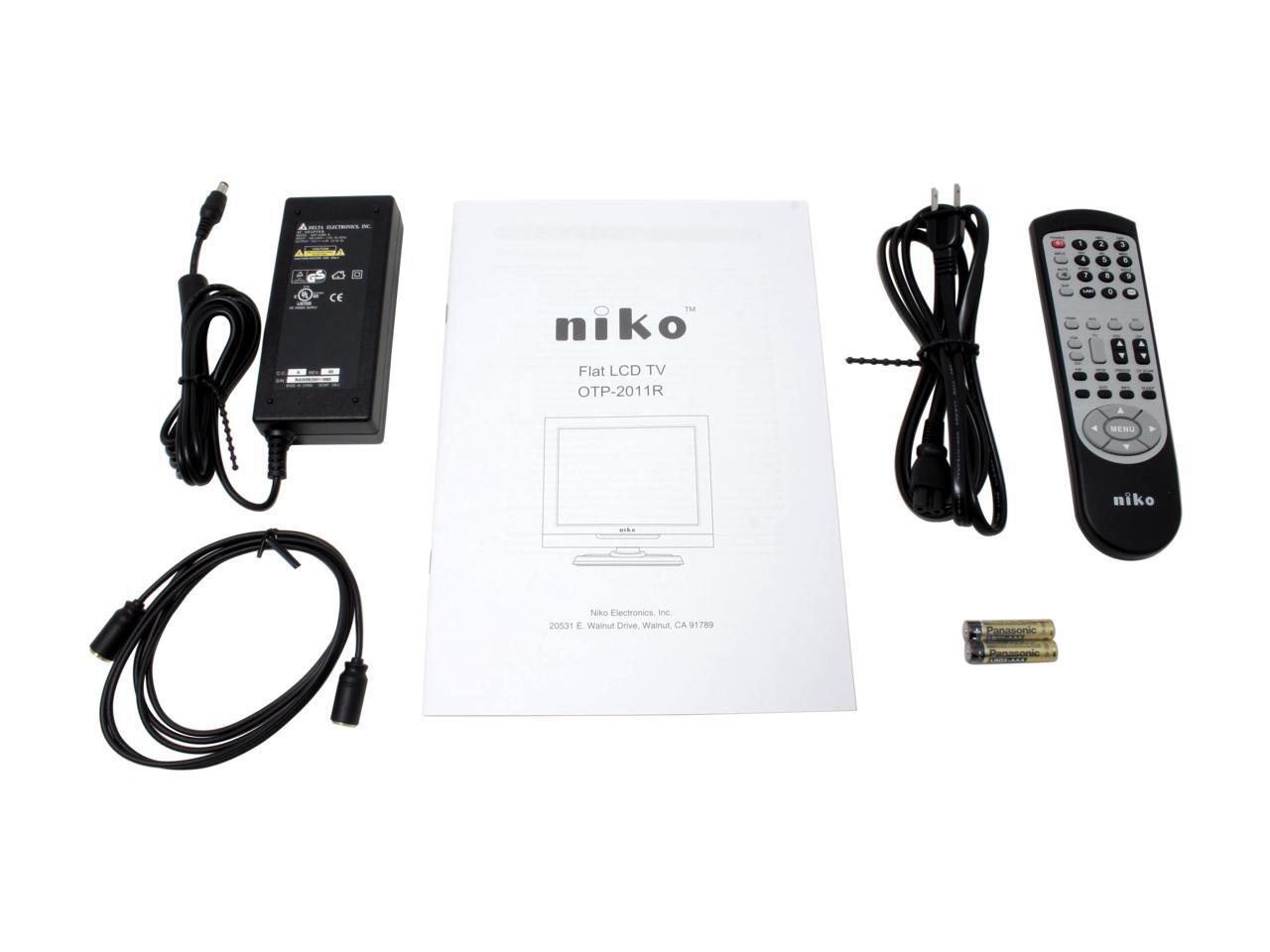 Niko Otp 11r Black 4 3 16ms Lcd Flat Panel Tv Newegg Com