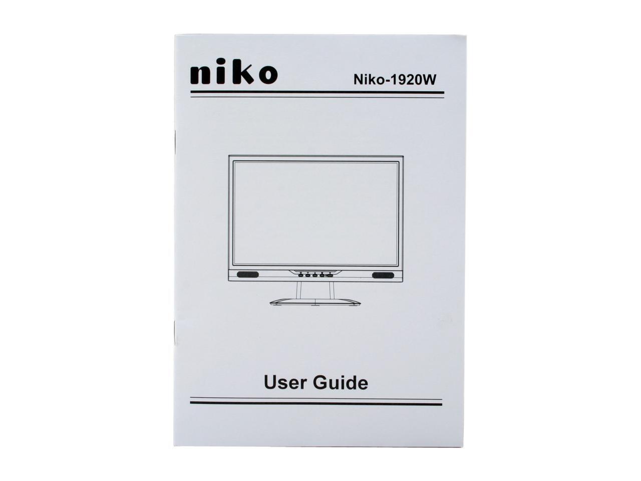 Niko Niko 19w 19 1440 X 900 D Sub Dvi Built In Speakers Lcd Monitor Newegg Com
