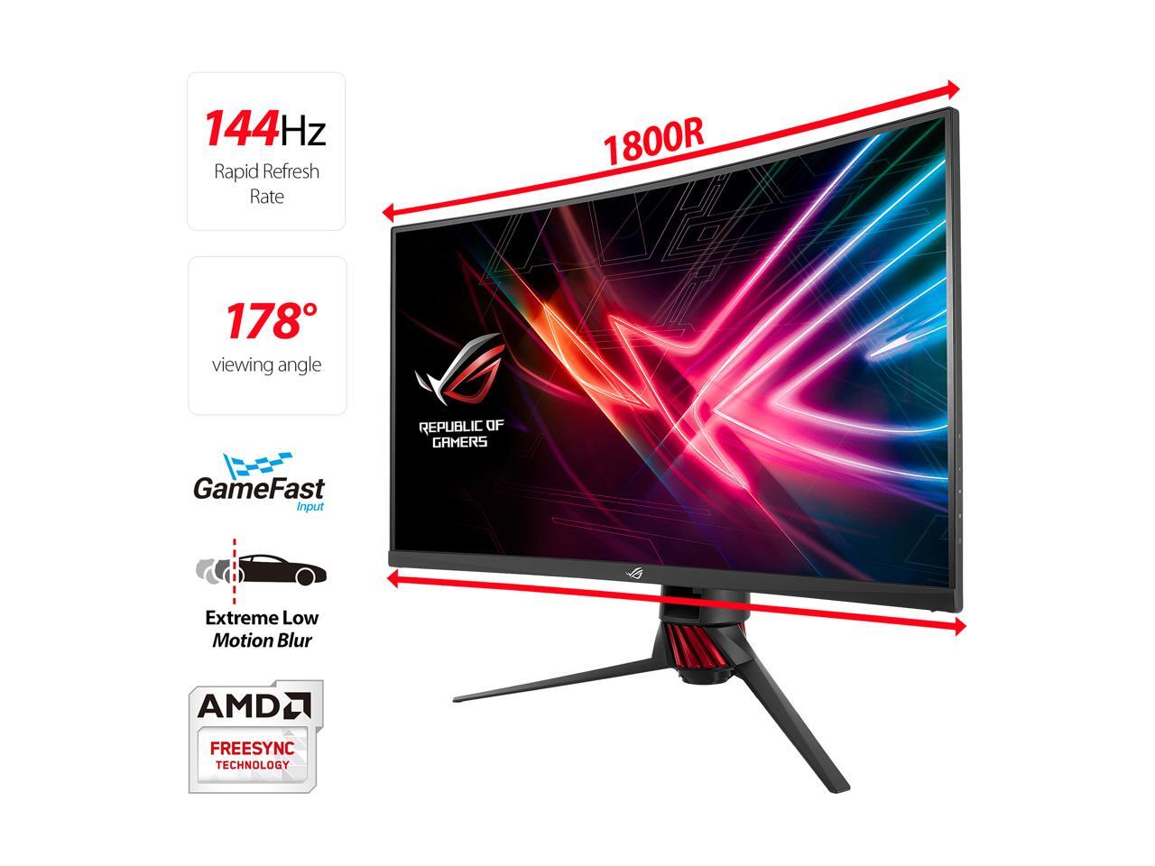 Asus Monitor 32 Zoll Rog Strix Xg32vq www.newegg.ca