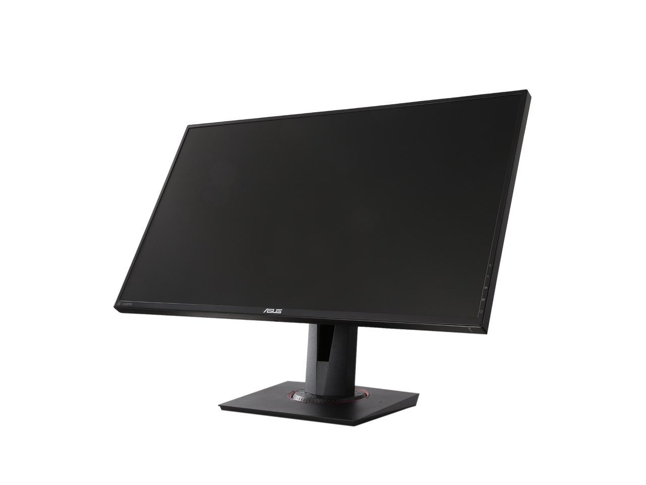 Refurbished Asus Vg278q 27 Full Hd 19x1080 1ms 144hz Hdmi Displayport Dvi D G Sync Compatible Freesync Supporte Built In Speakers Flicker Free Narrow Bezel Backlit Led Lcd Gaming Monitor Newegg Com