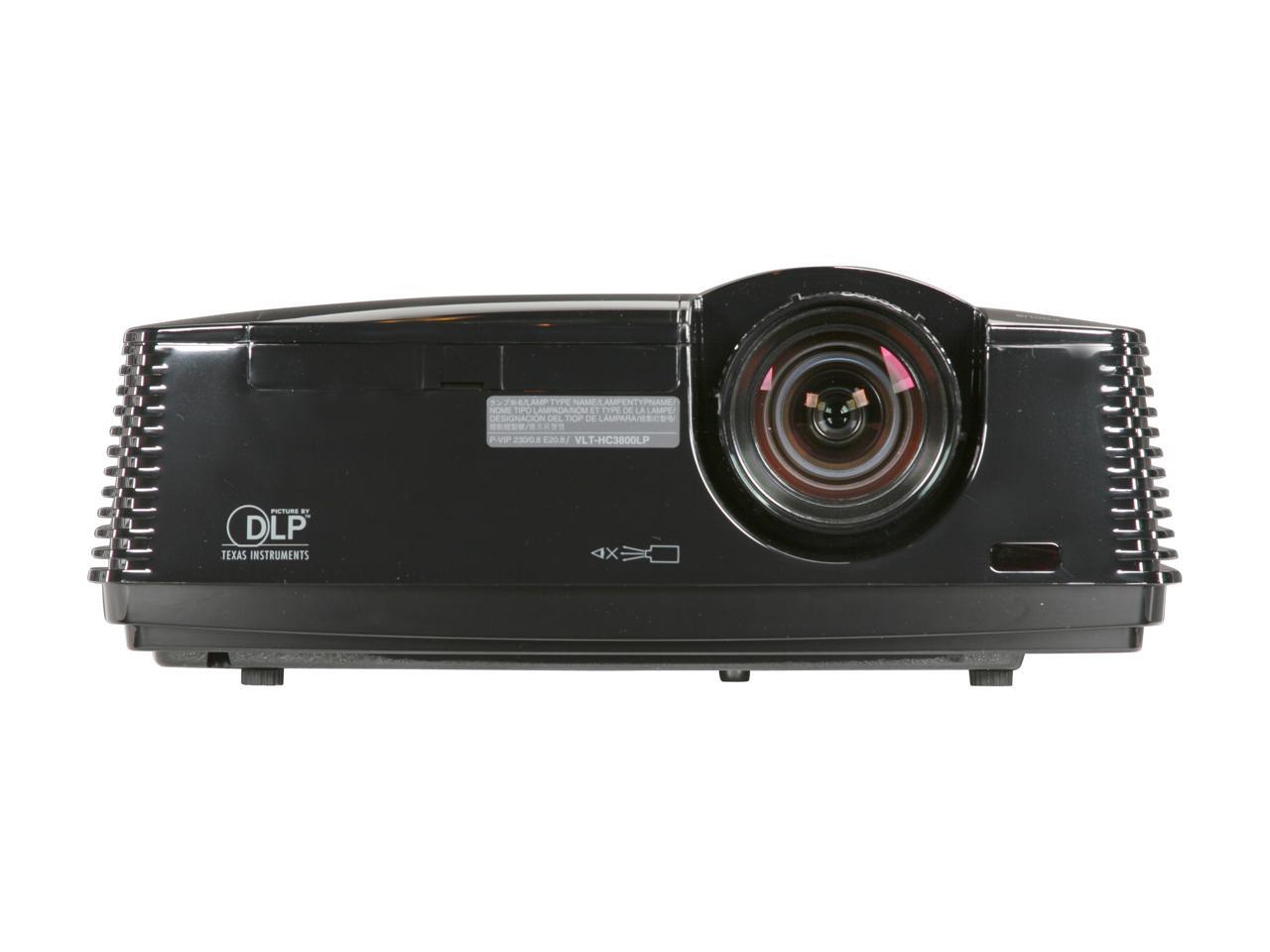 Mitsubishi HC4000 1080P 1920x1080 1300 Lumens Home Theater DLP