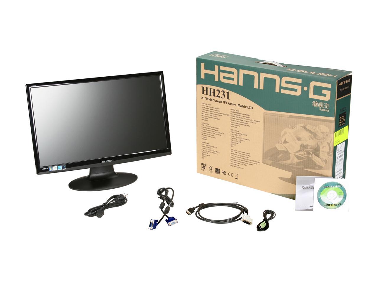 Hanns G Active Matrix Tft Lcd Full Hd Lcd Monitor Ms X