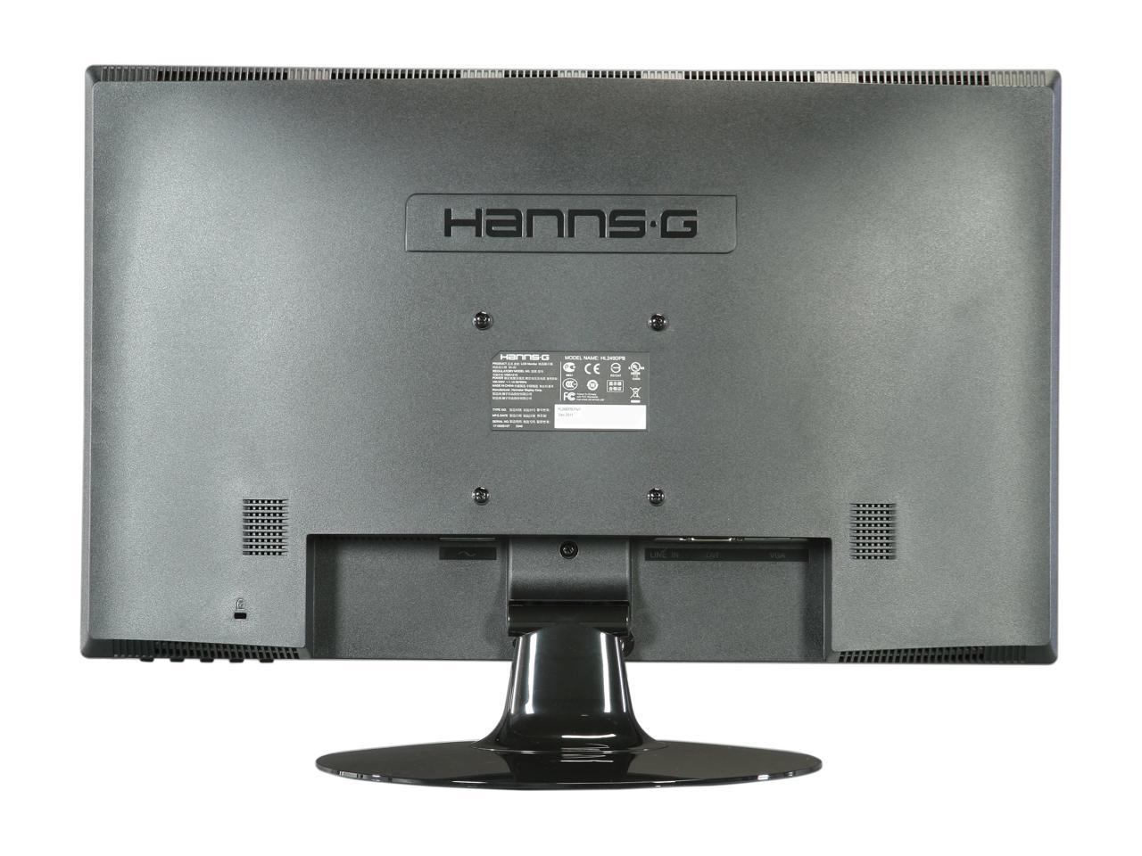 driver for hanns g monitor speakers no sound