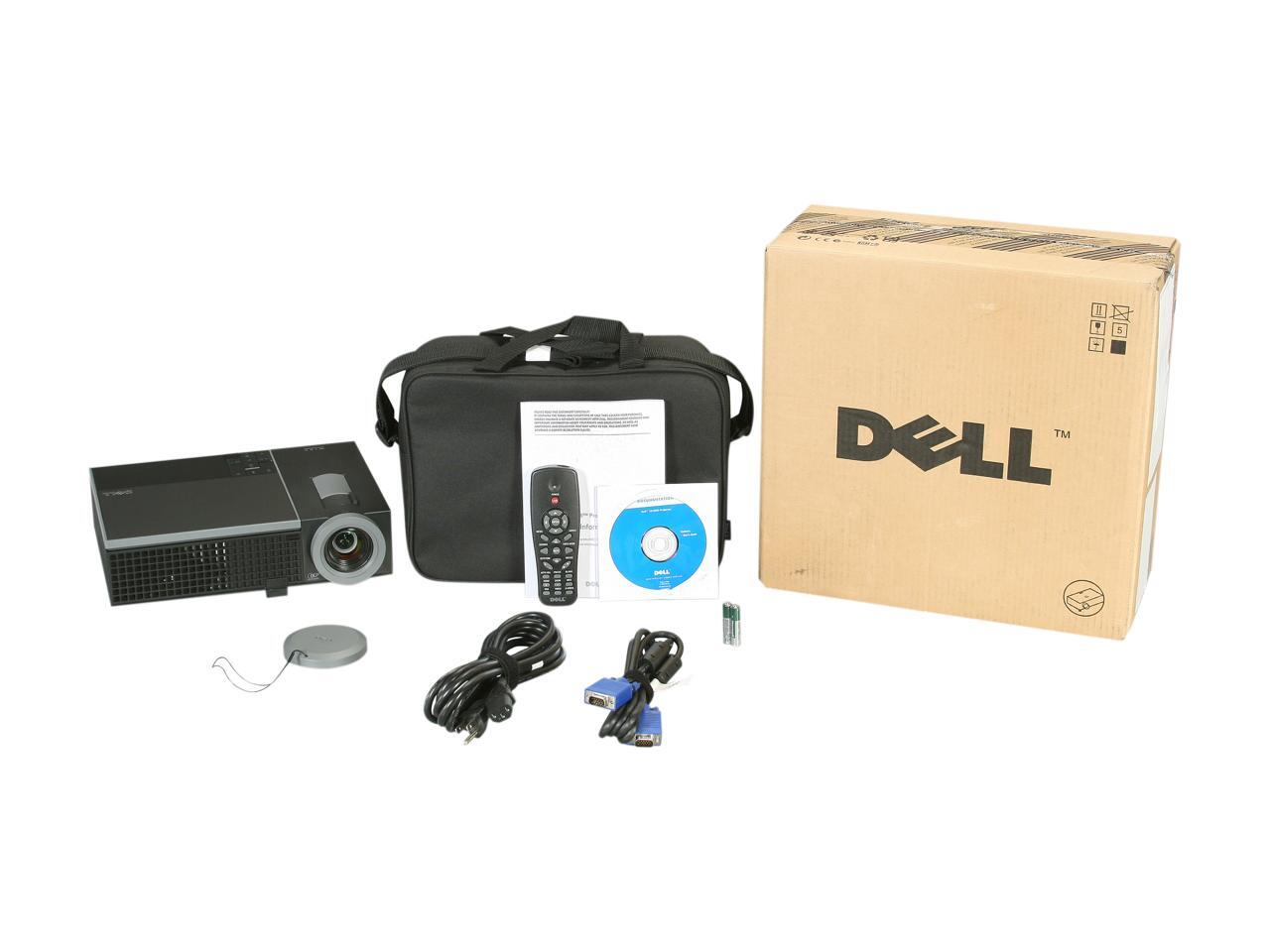 Dell 1610HD WXGA 1280 x 800 3500 ANSI Lumens DLP Projector