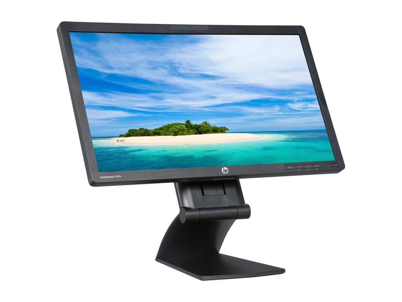 HP 21.5" LCD Monitor 7 ms 1920 x 1080 DSub, DVI, DisplayPort E221c