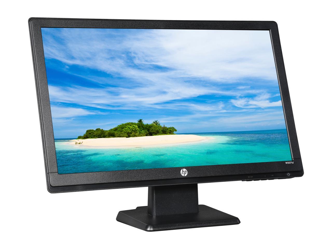 Refurbished: HP W2071D 20" 1600 x 900 60 Hz D-Sub, DVI-D LCD Monitor 1