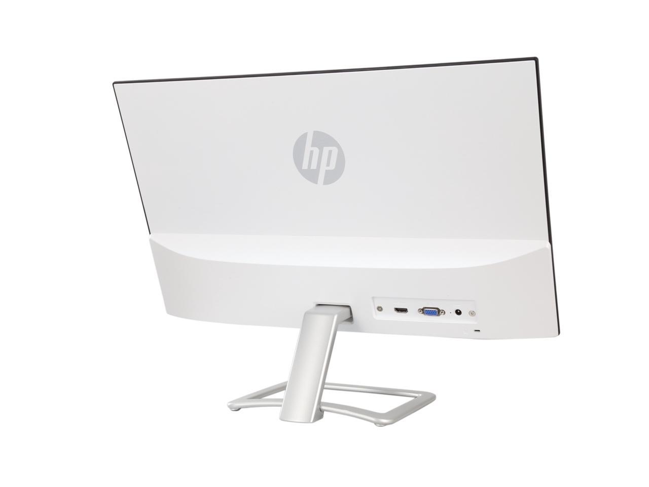 Open Box: HP 22ER Frameless Silver/White 21.5