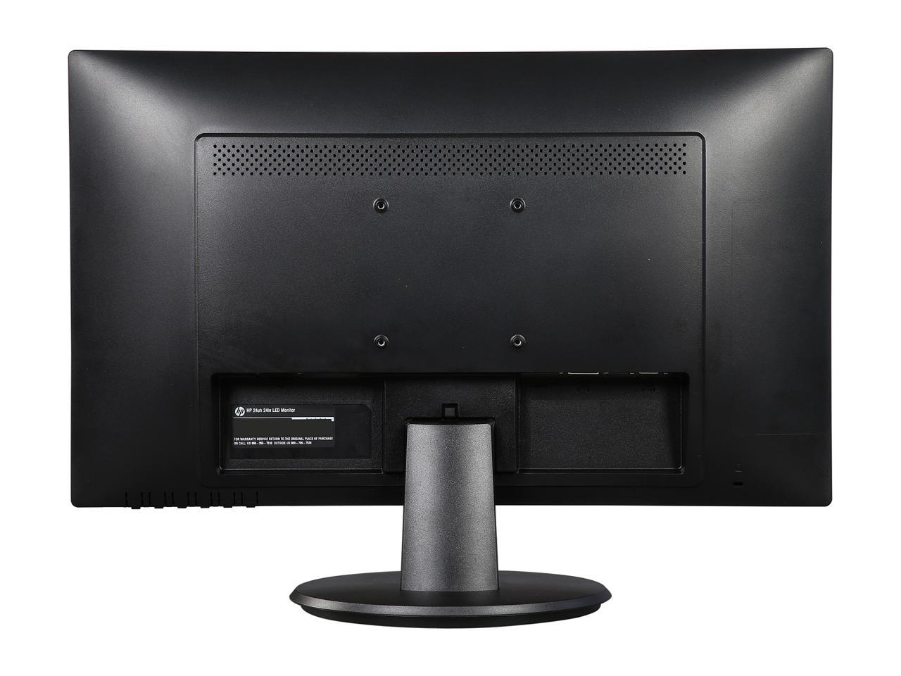 Open Box HP 24uh 24" Full HD 1920 x 1080 5ms 60Hz DSub, DVI, HDMI LED