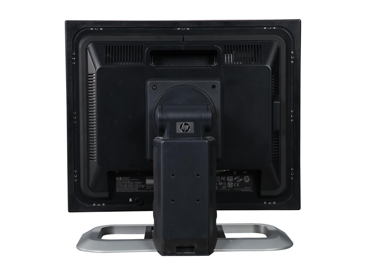Refurbished HP LP1965 Black 19" 6 ms LCD Monitor Builtin Speakers A