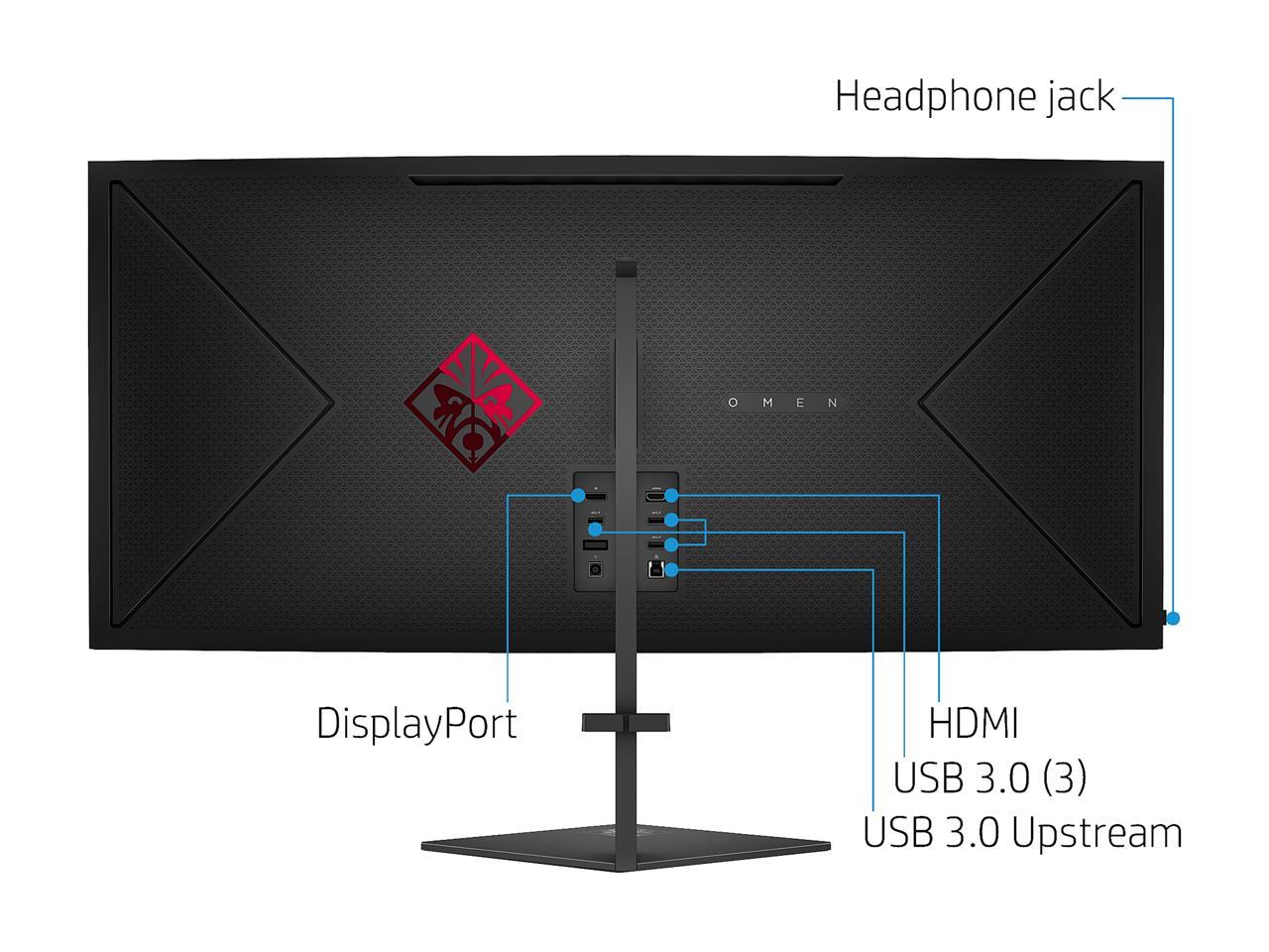 HP Omen X 35" 100 HzWQHD Curved LED Backlight Monitor