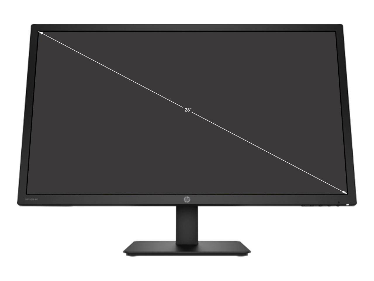 HP V284K 28" 3840 x 2160 (4K) 1ms HDMI DisplayPort AMD FreeSync Tilt
