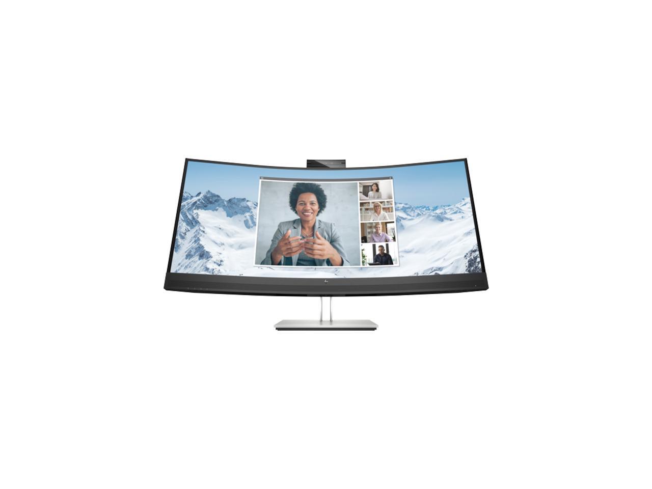 HP E Series E34m G4 34" WQHD 3440 x 1440 (2K) Builtin Speakers Curved