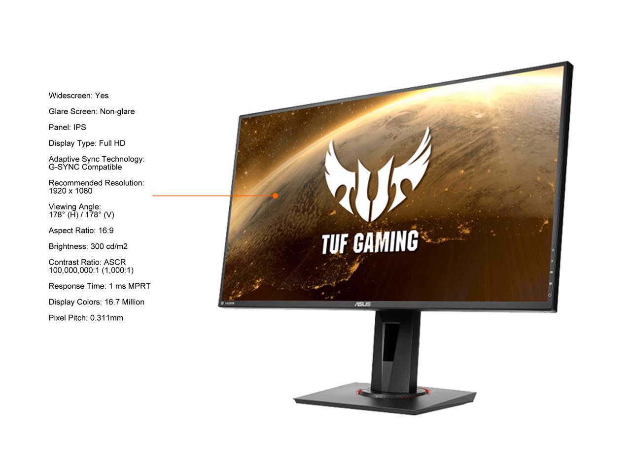 Asus tuf gaming vg279qr обзор