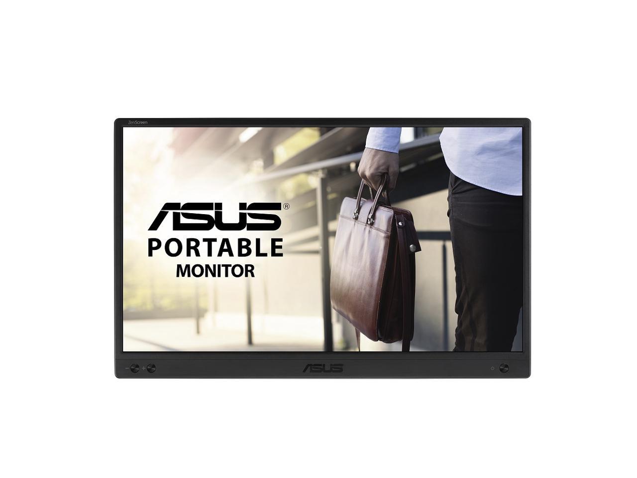 Open Box: ASUS ZenScreen 15.6” 1080P Portable USB Monitor (MB166B ...