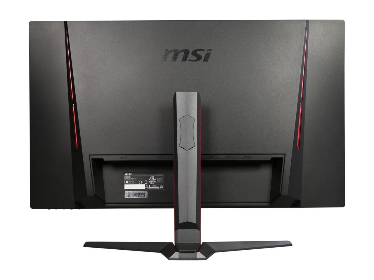 Настройка монитора msi optix g27c 4