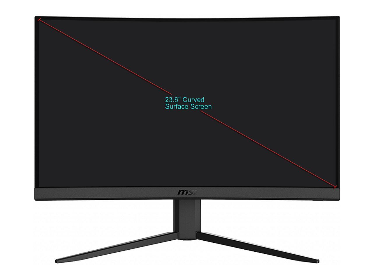 MSI Optix G24C4 24" 144Hz Backit LED Curved Gaming Monitor