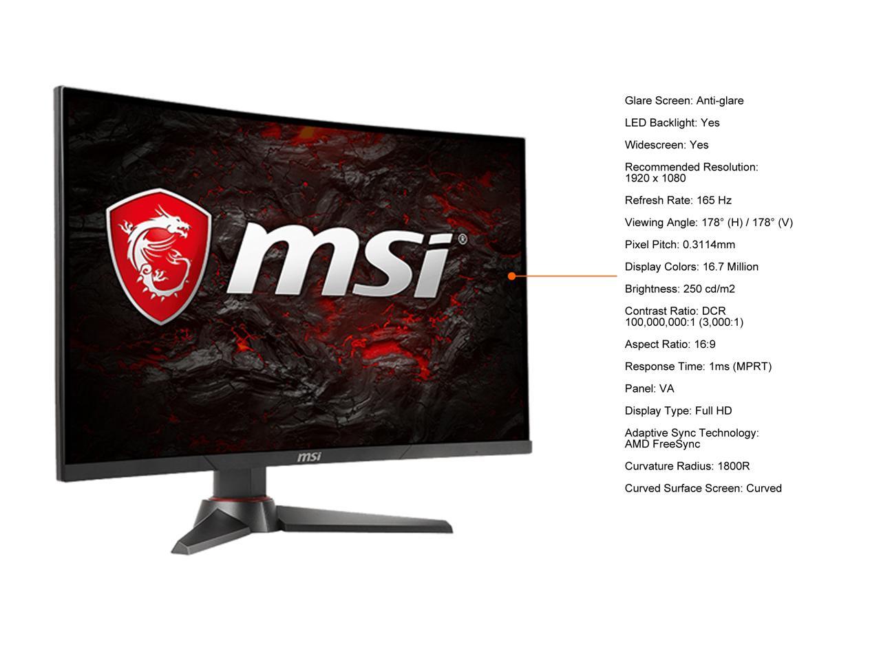 msi optix mag270cr