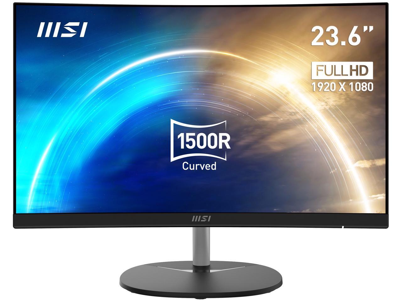 MSI 24" (23.6" viewable) 75 Hz VA FHD Business & Productivity Monitor ...