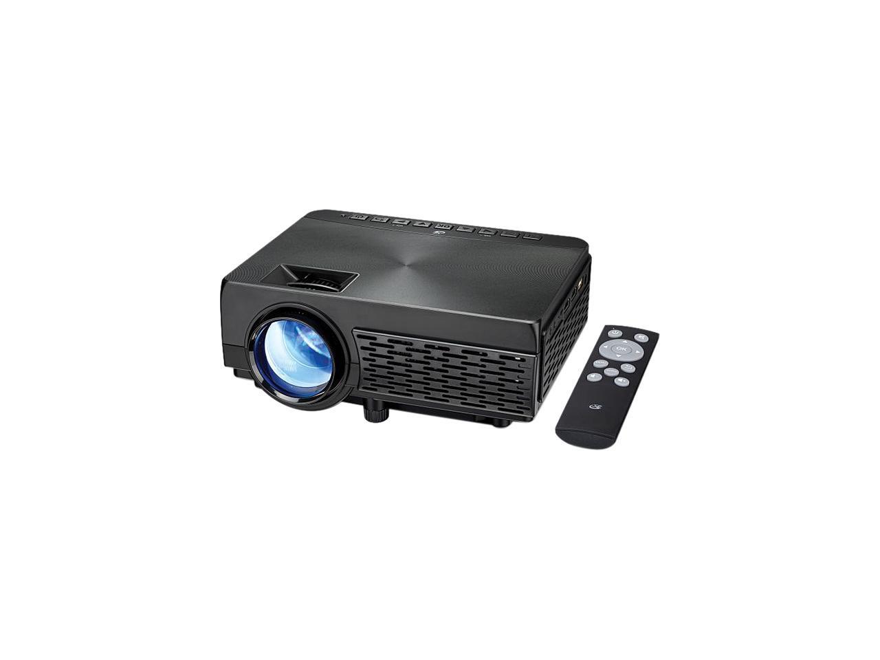 GPX Mini Projector with Bluetooth, USB and Micro SD Media Ports