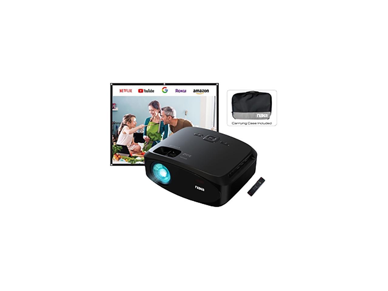 Naxa NVP-3002C 210" Home Theater LCD Projector Combo - Newegg.com