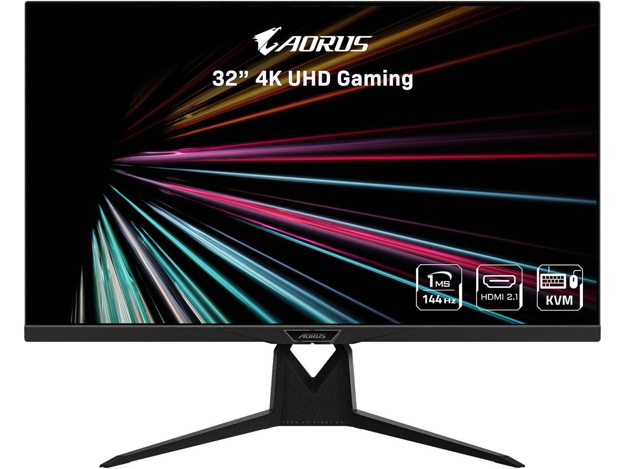 Gigabyte 4K144Hz 31.5インチ ゲーミングモニター FI32U