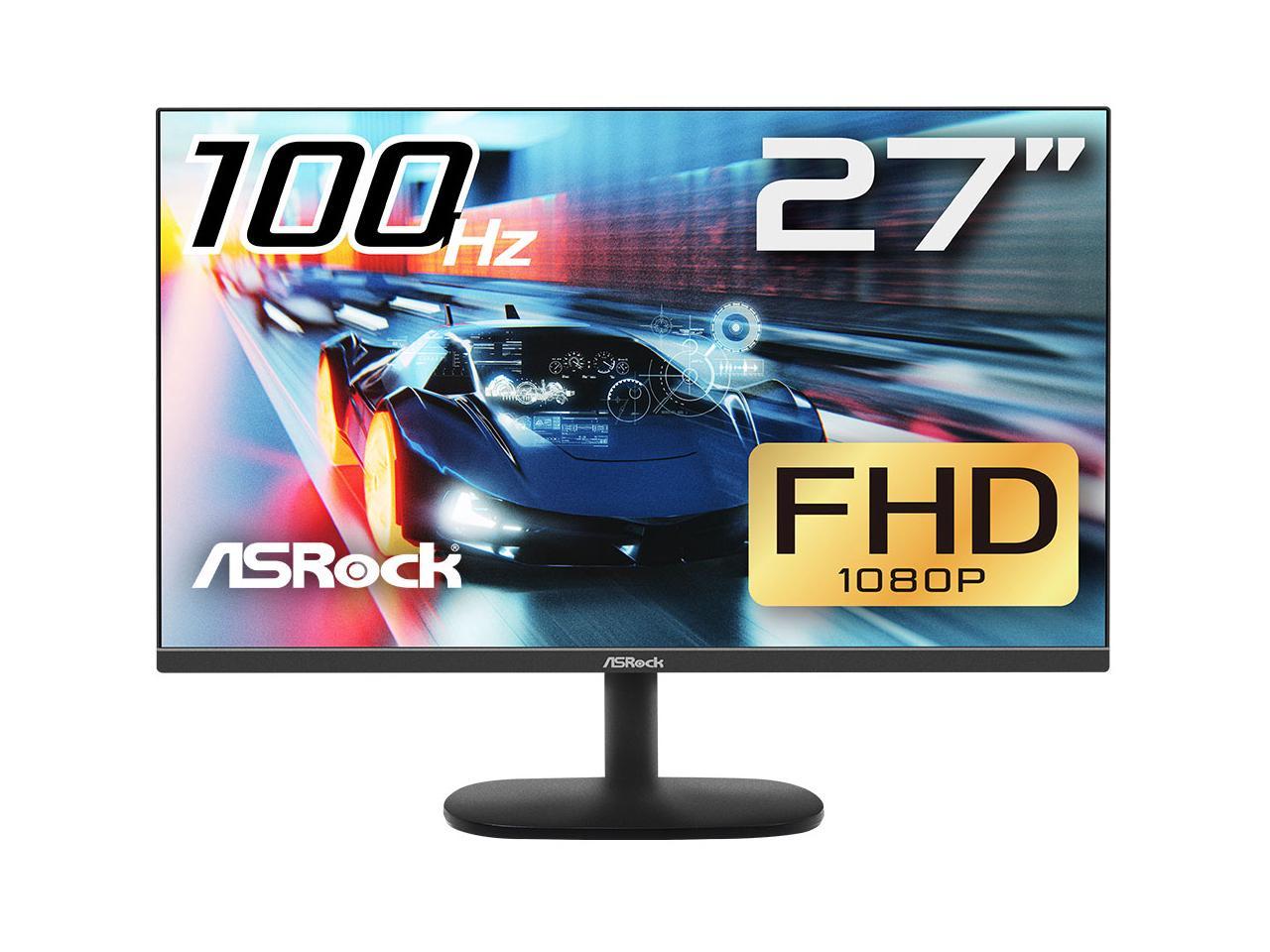 ASRock CL27FF 27″ 1080p 100Hz IPS FHD Gaming Monitor with FreeSync