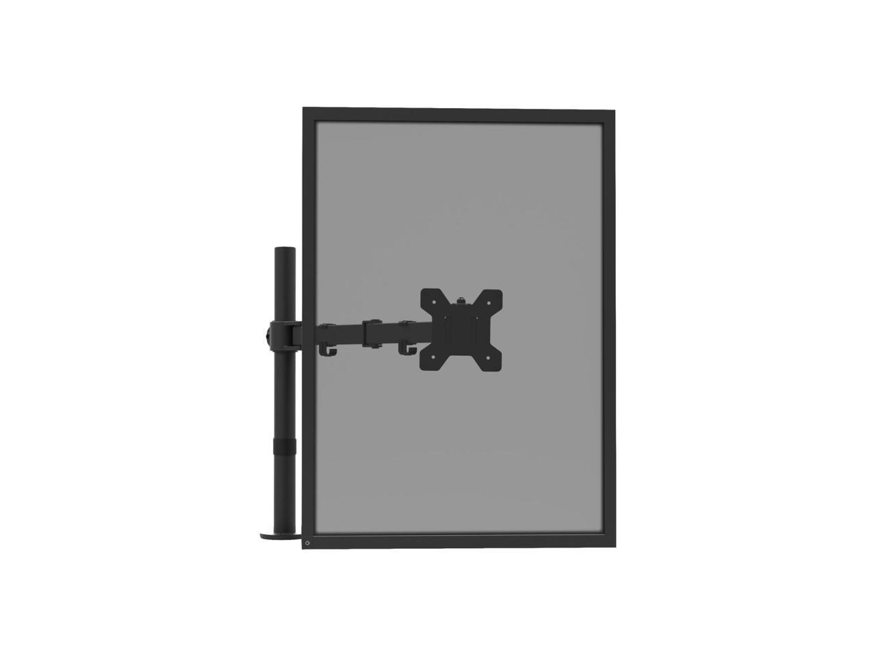 Kanto Single Arm Desktop Monitor Mount/Stand for 17" 34" Black